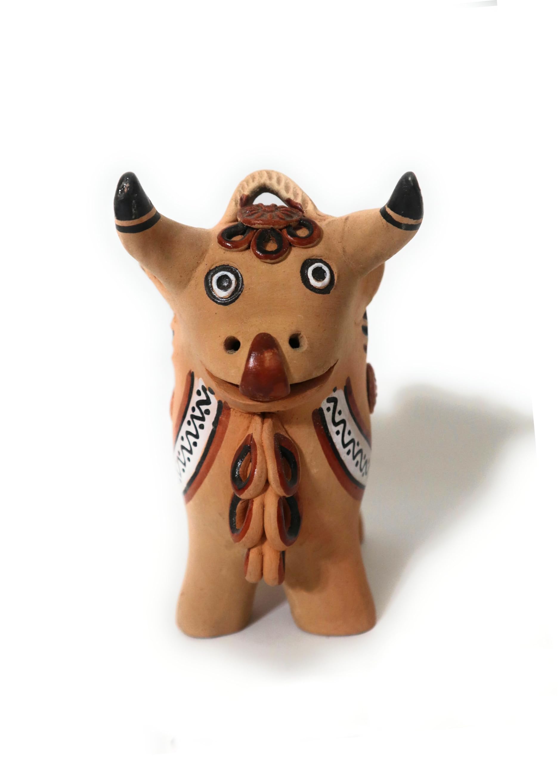 Amazon.com: Pucara Bull Torito de Pucara Hand Painted Peruvian